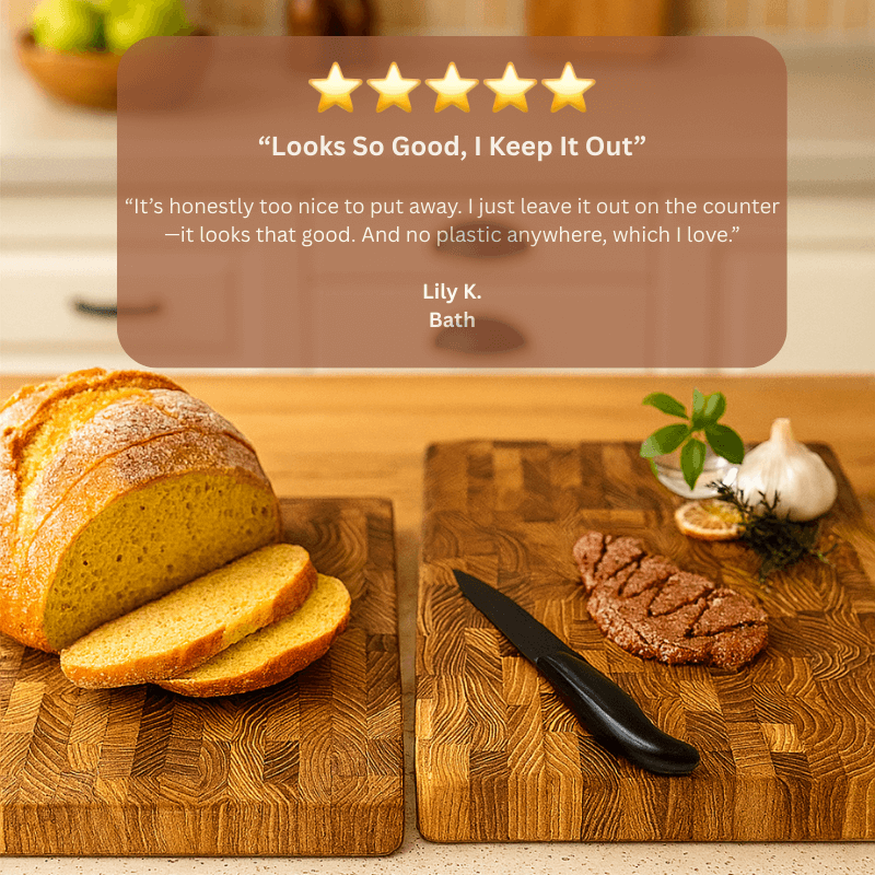 PurePrep™ Premium Teak Wood Chopping Board