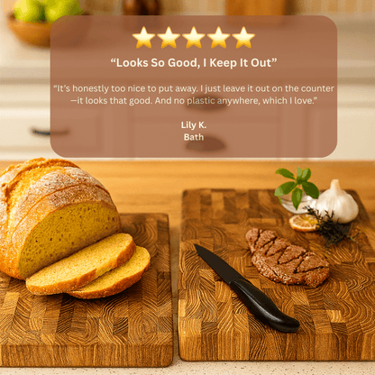 PurePrep™ Premium Teak Wood Chopping Board