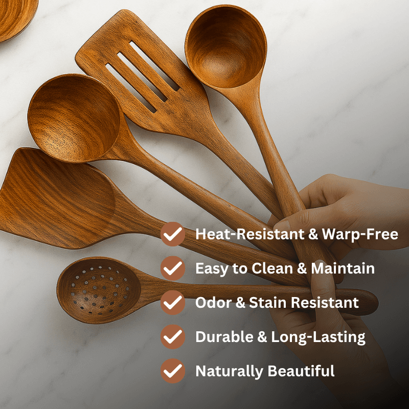 How to Clean Wooden Kitchen Utensils Naturally: Easy & Effective Tips