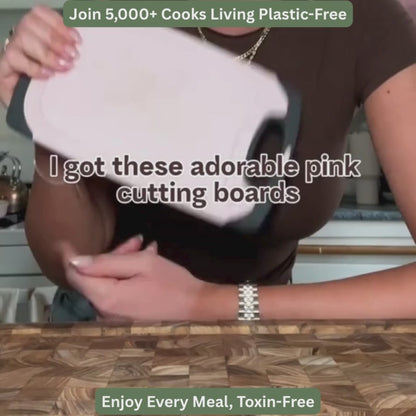 PurePrep™ Premium Teak Wood Chopping Board | Naturally Antibacterial & Knife-Friendly